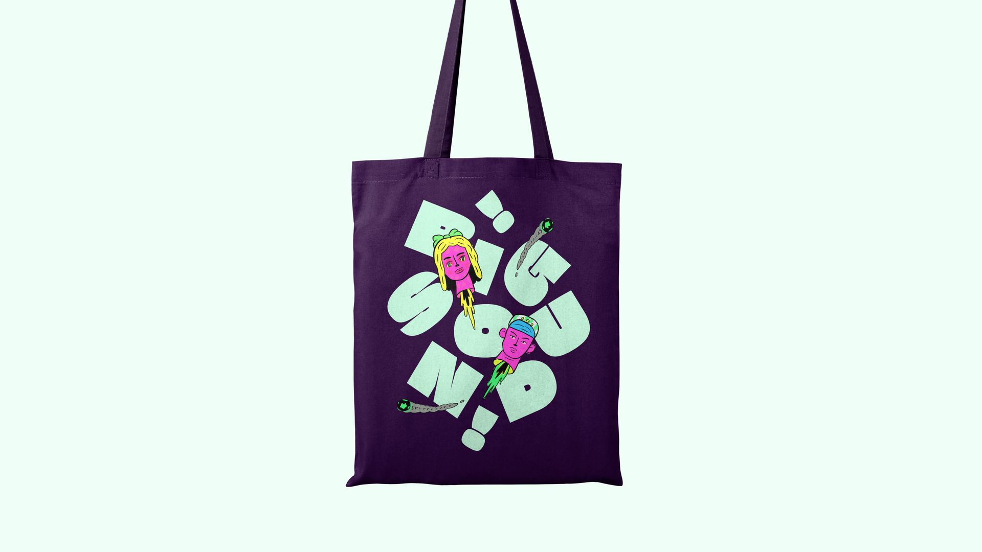 Cool tote bag design