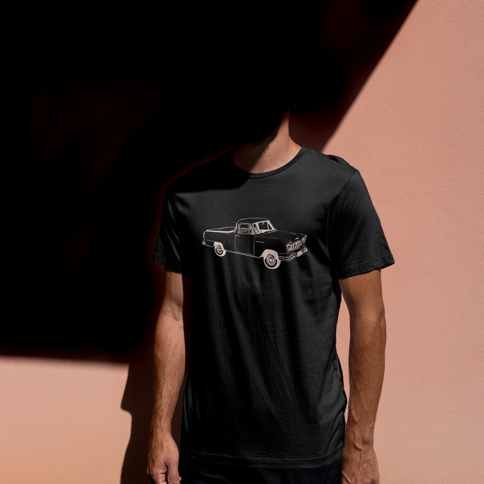 Illustrative T-shirt design for the Trails brand